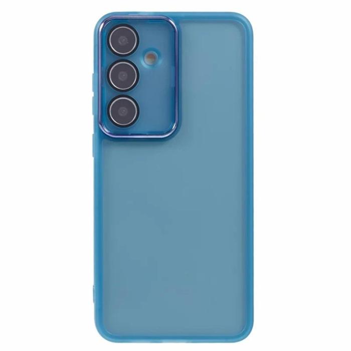 WANLONFENG - WANLONFENG Mobilskal för Samsung Galaxy S26 TPU - Blå