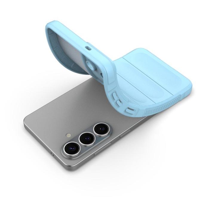 WANLONFENG - WANLONFENG Mobilskal för Samsung Galaxy S26 TPU - Ljusblå