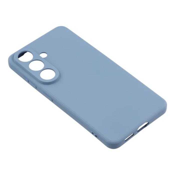 WANLONFENG - WANLONFENG Mobilskal för Samsung Galaxy S26 TPU med härdat glas - Lavendelgrå