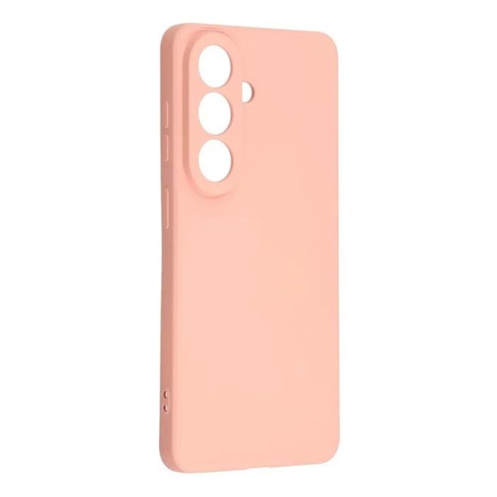 WANLONFENG - WANLONFENG Mobilskal för Samsung Galaxy S26 TPU med härdat glas - Rosa