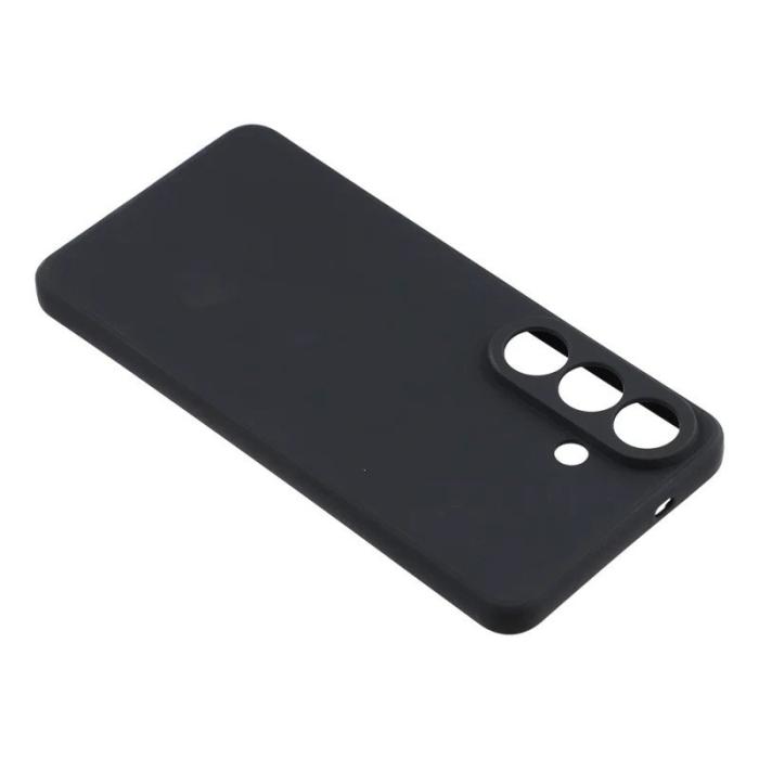 WANLONFENG - WANLONFENG Mobilskal för Samsung Galaxy S26 TPU med härdat glas - Svart