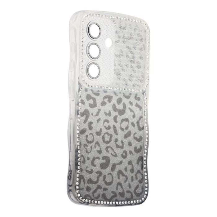 OEM - Mobilskal för Samsung Galaxy S26 TPU med rhinestones - Gradient Svart