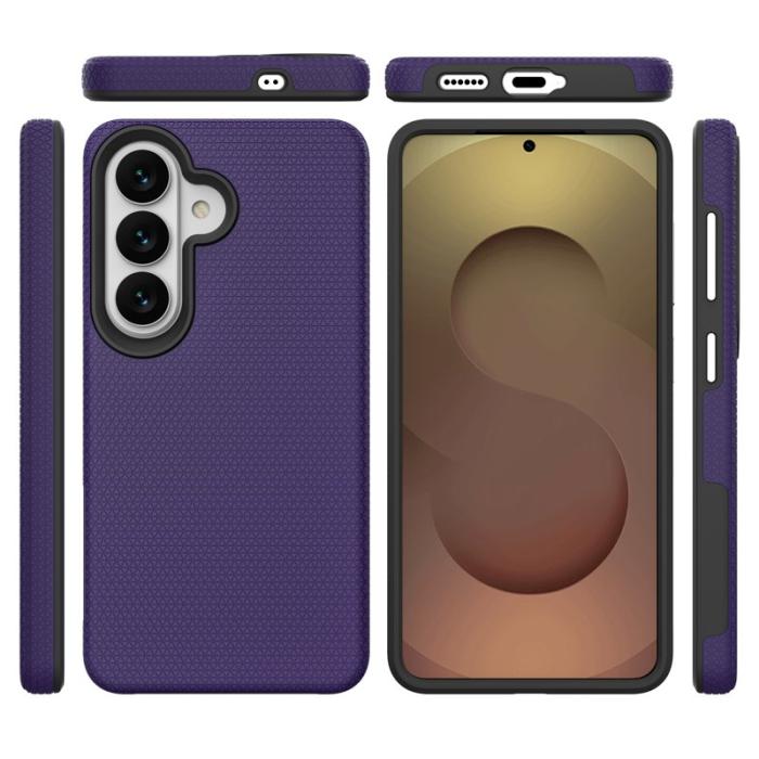 OEM - Mobilskal för Samsung Galaxy S26 TPU + PC Stötabsorberande - Mörklila