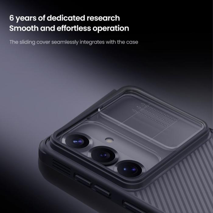 Nillkin - Nillkin Mobilskal för Samsung Galaxy S26 TPU + PC Transparent - Svart