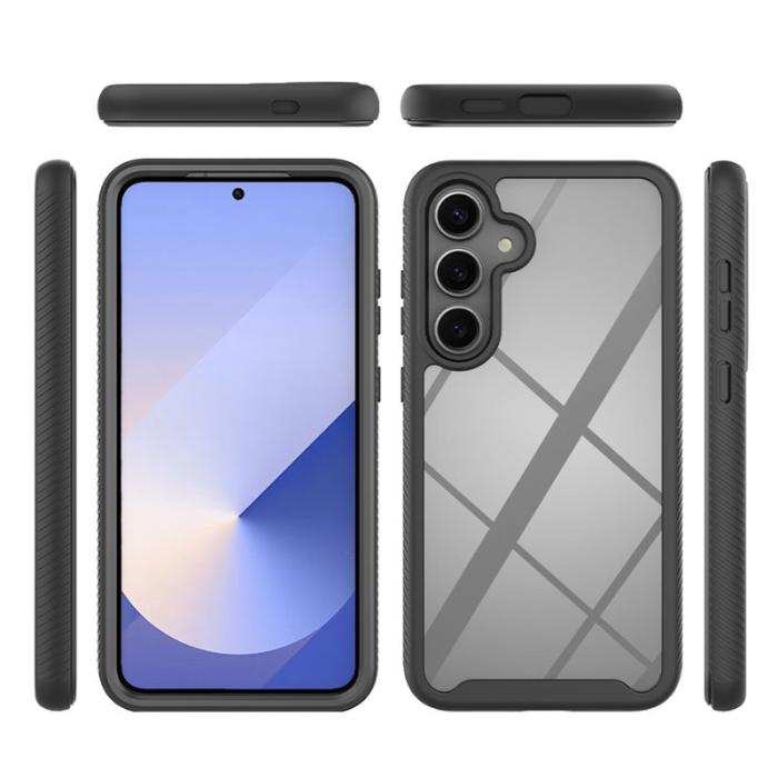 OEM - Mobilskal för Samsung Galaxy S26 Transparent PC + TPU - Ljusblå