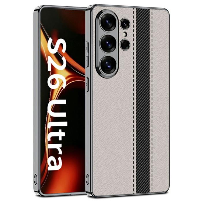 GKK - GKK Mobilskal för Samsung Galaxy S26 Ultra Konstläder - Grå