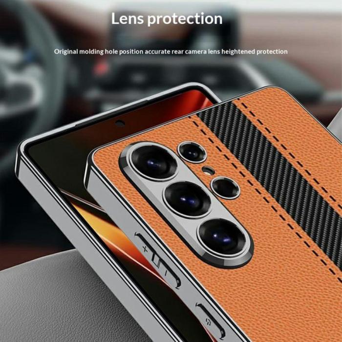 GKK - GKK Mobilskal för Samsung Galaxy S26 Ultra Konstläder - Grå