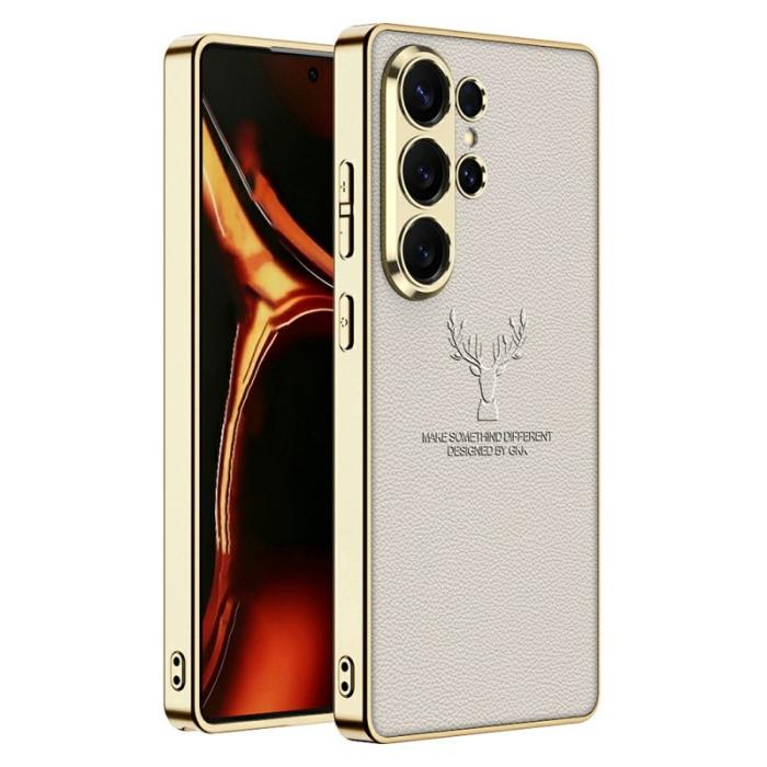 GKK - GKK Mobilskal för Samsung Galaxy S26 Ultra Konstläder TPU - Titangrå