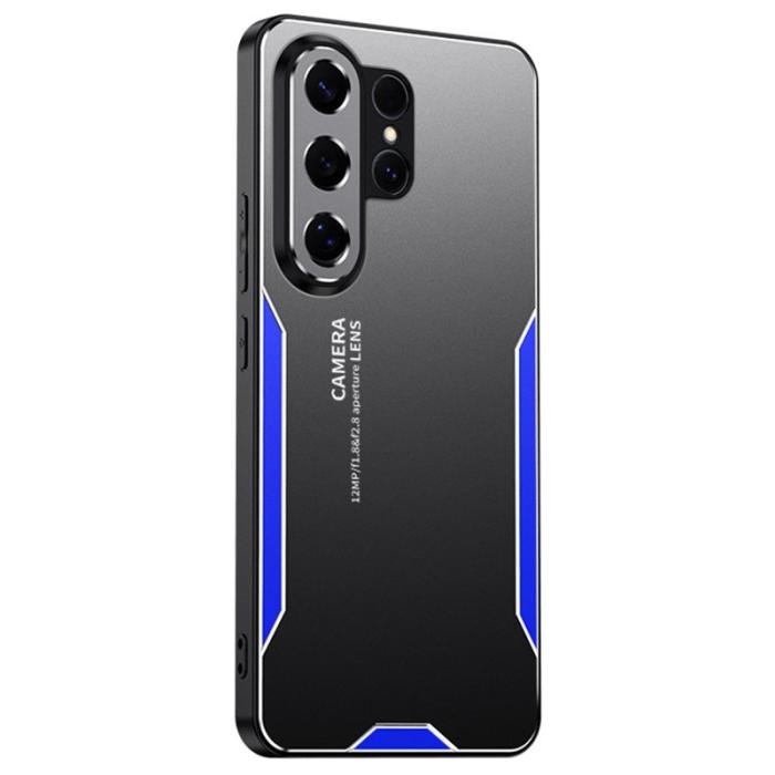 OEM - Mobilskal för Samsung Galaxy S26 Ultra Aluminium + TPU - Blå