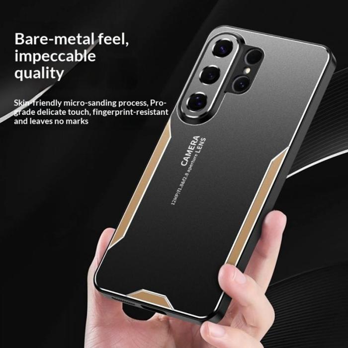 OEM - Mobilskal för Samsung Galaxy S26 Ultra Aluminium + TPU - Silver