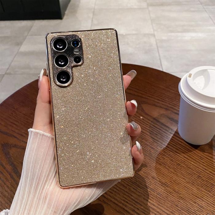 OEM - Mobilskal för Samsung Galaxy S26 Ultra Anti Drop PC + TPU - Guld