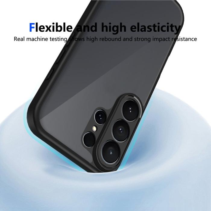 OEM - Mobilskal för Samsung Galaxy S26 Ultra Anti-Drop PC + TPU - Transparent Svart