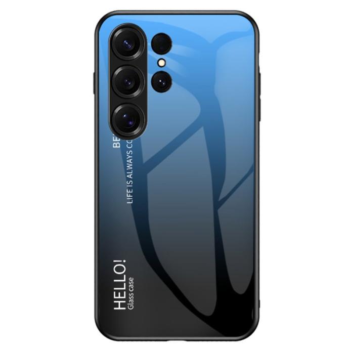 OEM - Mobilskal för Samsung Galaxy S26 Ultra Anti-Scratch Plast - Gradient Blå Svart