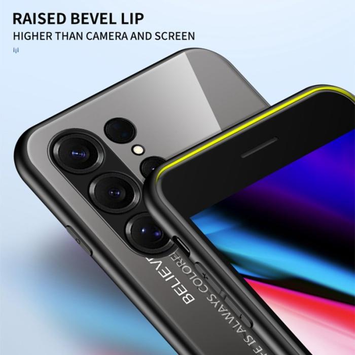 OEM - Mobilskal för Samsung Galaxy S26 Ultra Anti-Scratch Plast - Gradient Blå Svart