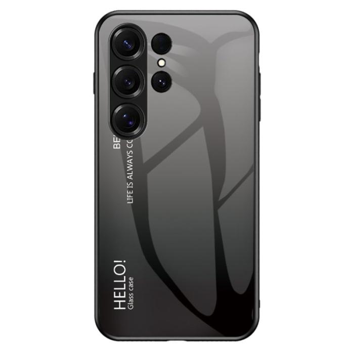 OEM - Mobilskal för Samsung Galaxy S26 Ultra Anti-Scratch Plast - Gradient Svart Grå