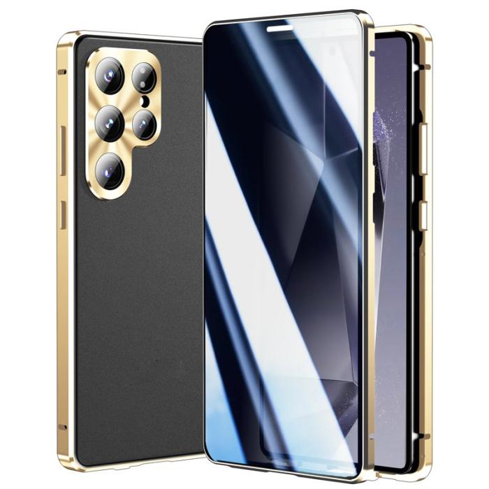 OEM - Mobilskal för Samsung Galaxy S26 Ultra Anti-Spy Magnetiskt - Guld
