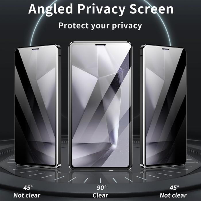 OEM - Mobilskal för Samsung Galaxy S26 Ultra Anti-Spy Magnetiskt - Svart