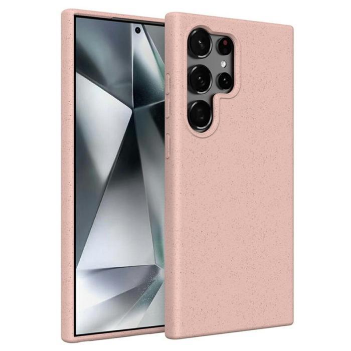 OEM - Mobilskal för Samsung Galaxy S26 Ultra Biologiskt nedbrytbar TPU - Rosa