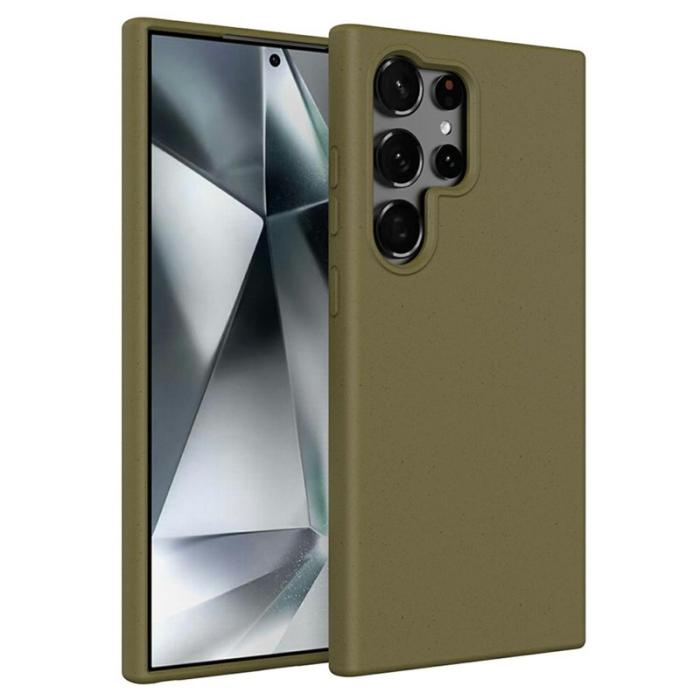 OEM - Mobilskal för Samsung Galaxy S26 Ultra Biologiskt nedbrytbar TPU - Svartgrön