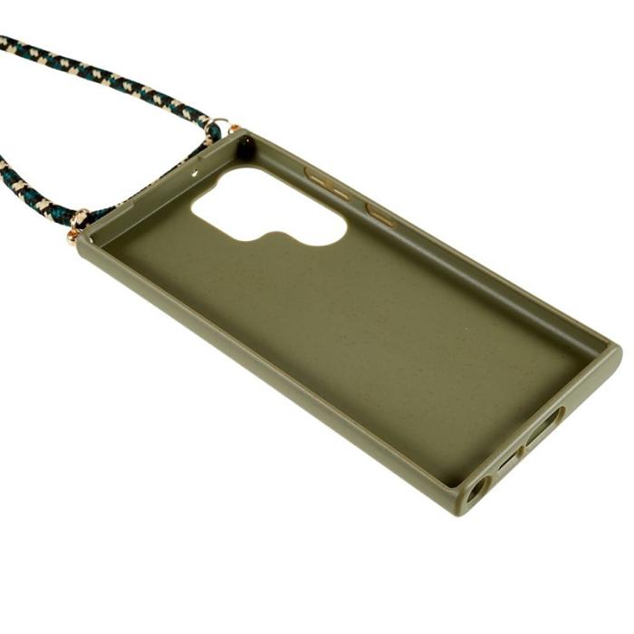 OEM - Mobilskal för Samsung Galaxy S26 Ultra Biologiskt nedbrytbart TPU - Armégrön