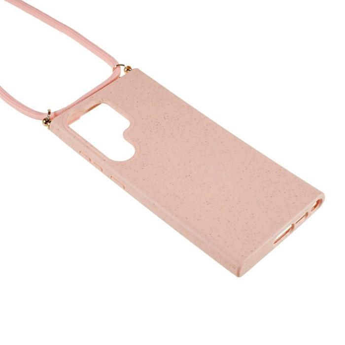 OEM - Mobilskal för Samsung Galaxy S26 Ultra Biologiskt nedbrytbart TPU - Rosa