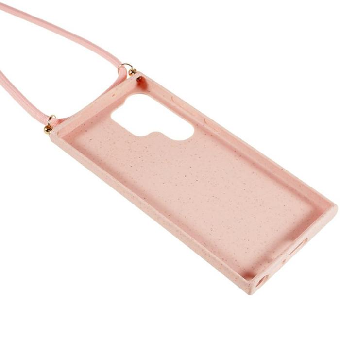 OEM - Mobilskal för Samsung Galaxy S26 Ultra Biologiskt nedbrytbart TPU - Rosa