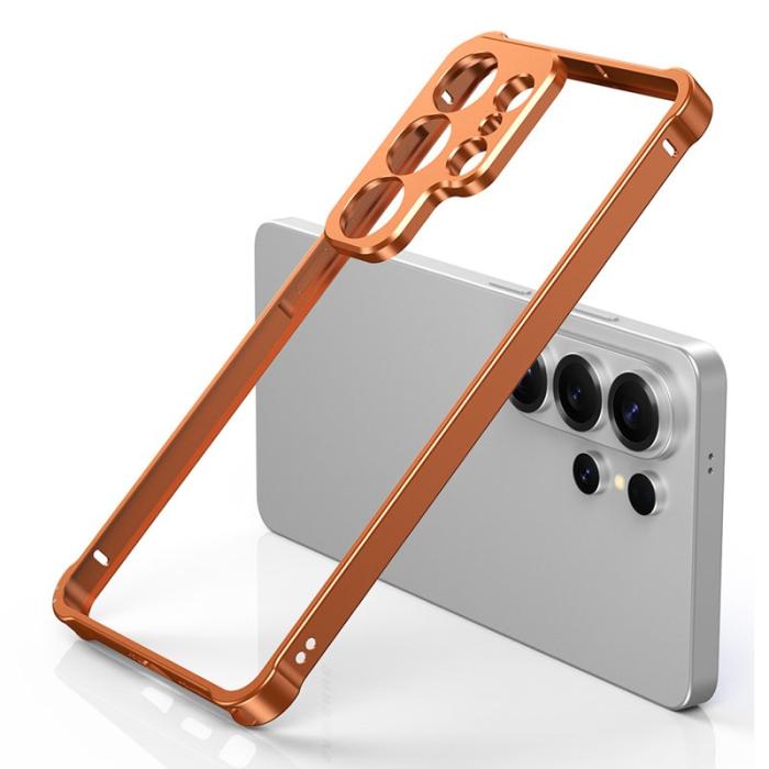 OEM - Mobilskal för Samsung Galaxy S26 Ultra Bumper med linsram - Orange