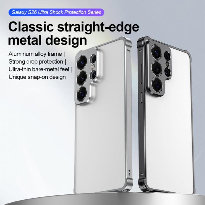 OEM - Mobilskal för Samsung Galaxy S26 Ultra Bumper TPU - Mörklila