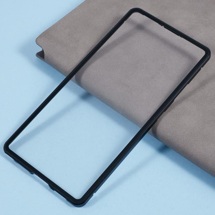 OEM - Mobilskal för Samsung Galaxy S26 Ultra Dubbel-sidigt härdat glas - Svart