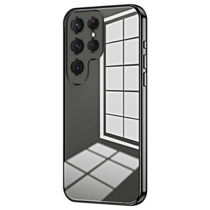 OEM - Mobilskal för Samsung Galaxy S26 Ultra Electropläterad TPU - Svart