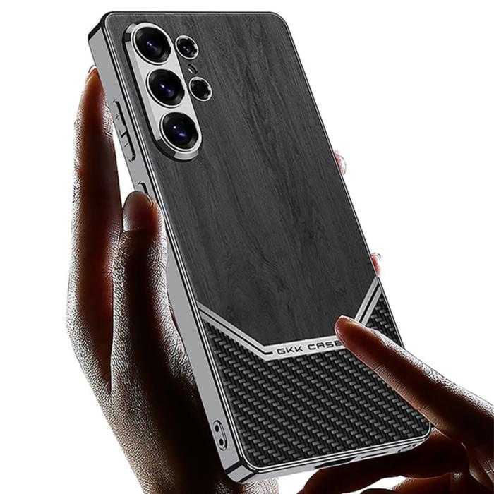 GKK - GKK Mobilskal för Samsung Galaxy S26 Ultra Elektropläterad PC + TPU - Röd