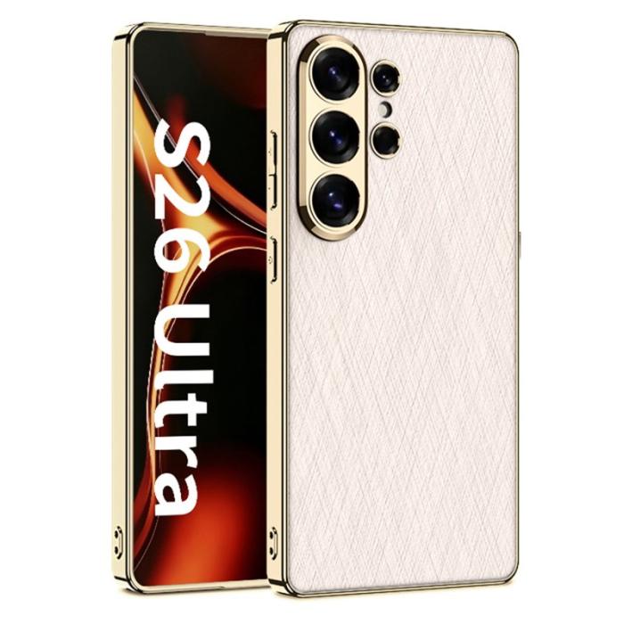 GKK - GKK Mobilskal för Samsung Galaxy S26 Ultra Elektropläterad PC + TPU - Rosa