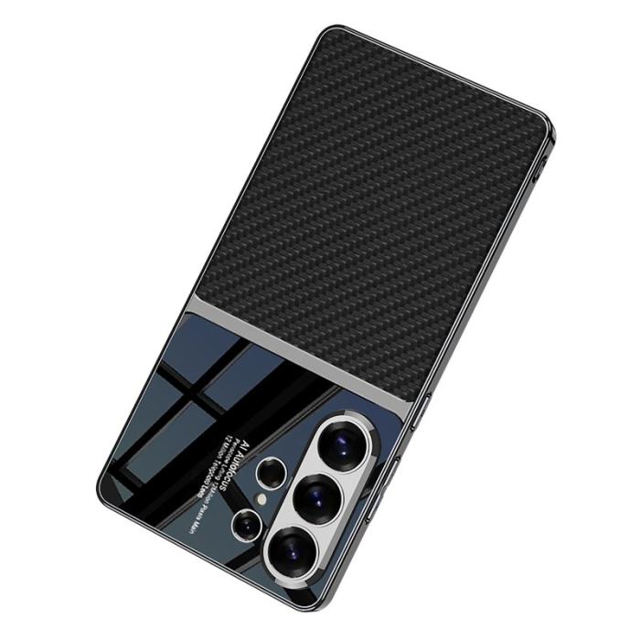 GKK - GKK Mobilskal för Samsung Galaxy S26 Ultra Elektropläterad PU + TPU - Grå