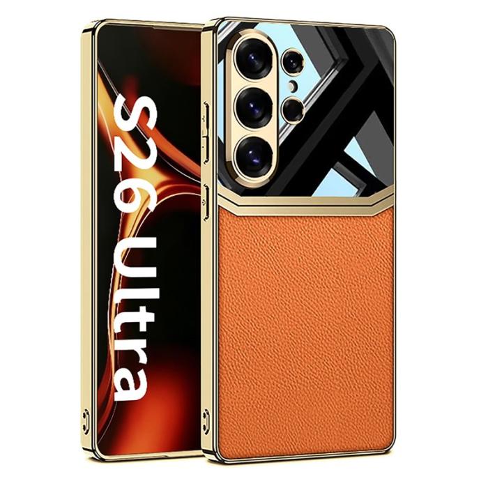 GKK - GKK Mobilskal för Samsung Galaxy S26 Ultra Elektropläterad TPU - Orange