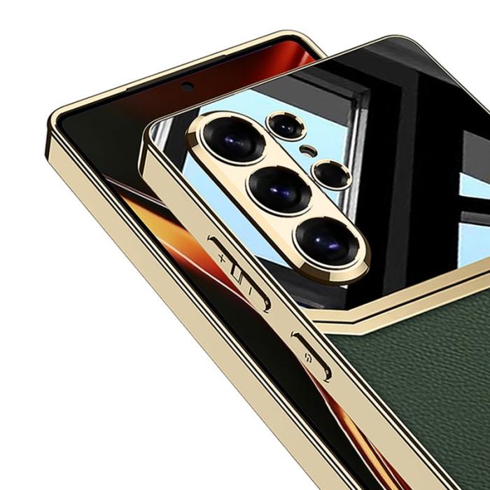 GKK - GKK Mobilskal för Samsung Galaxy S26 Ultra Elektropläterad TPU + PC - Svart