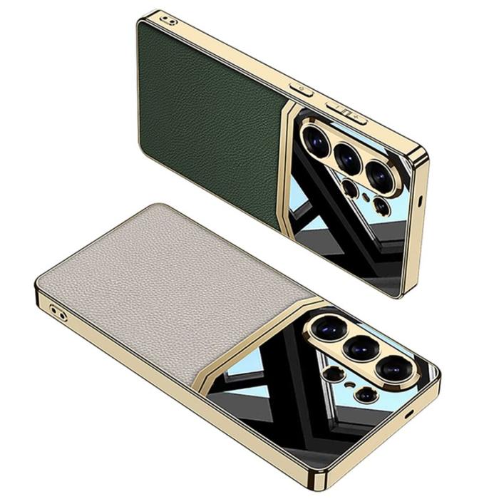 GKK - GKK Mobilskal för Samsung Galaxy S26 Ultra Elektropläterad TPU + PC - Titan Grå