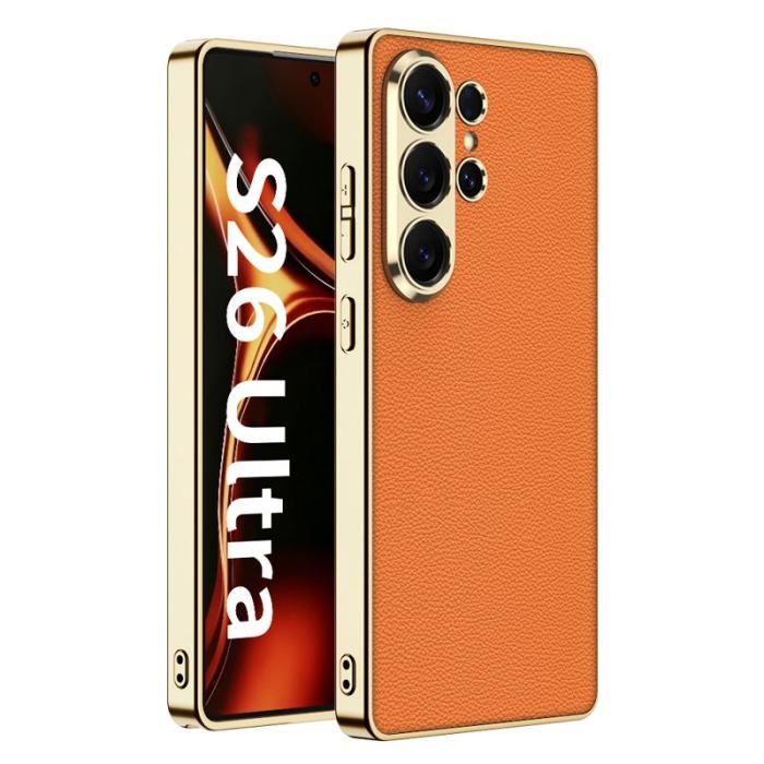 GKK - GKK Mobilskal för Samsung Galaxy S26 Ultra Elektropolerad TPU - Orange