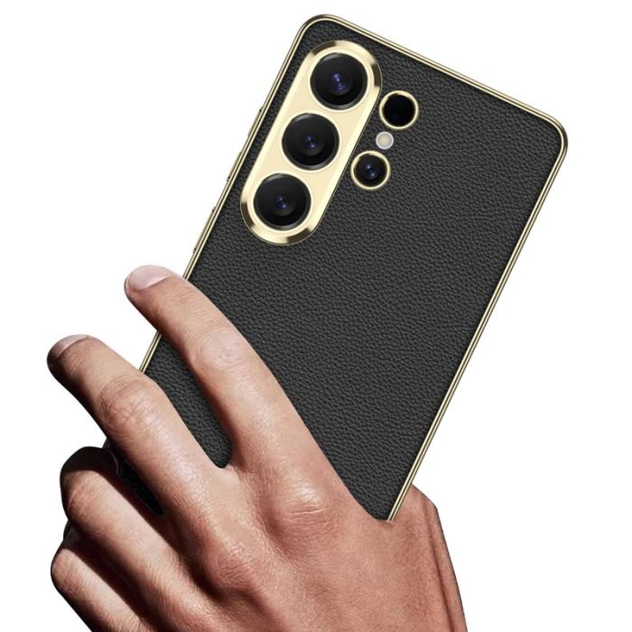 GKK - GKK Mobilskal för Samsung Galaxy S26 Ultra Elektropolerad TPU - Svart