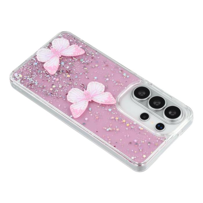 OEM - Mobilskal för Samsung Galaxy S26 Ultra Epoxy PVC TPU - Rosa