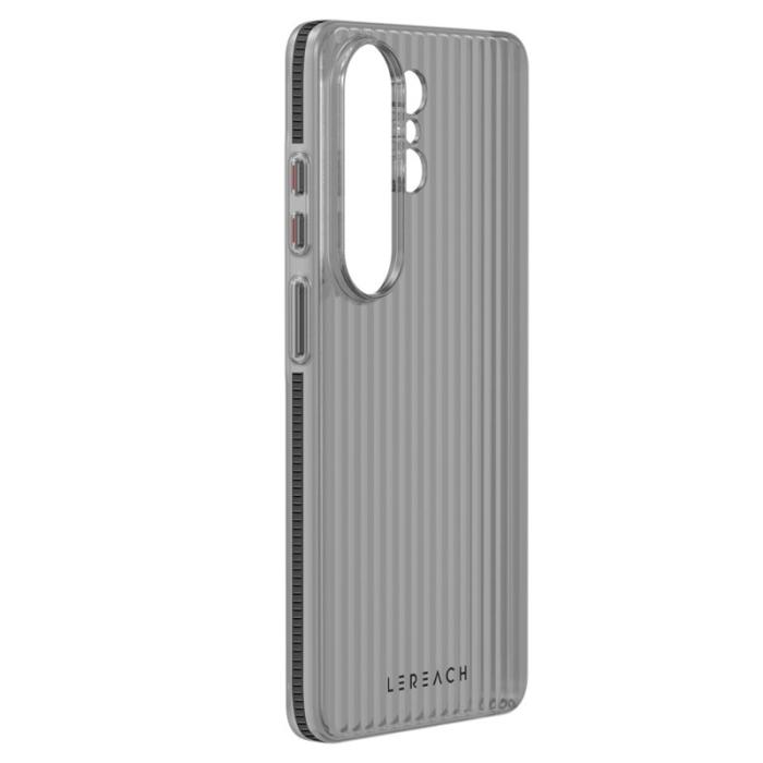 LeReach - LeReach Mobilskal för Samsung Galaxy S26 Ultra Flödande rutnät PC - Svart