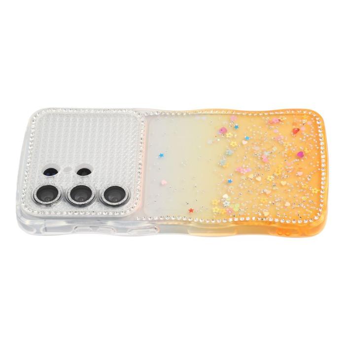 OEM - Mobilskal för Samsung Galaxy S26 Ultra Glitter TPU - Gradient Gul