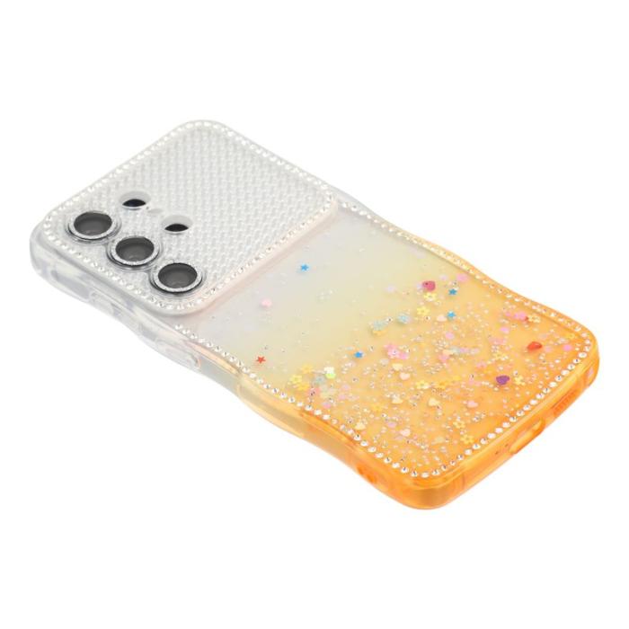 OEM - Mobilskal för Samsung Galaxy S26 Ultra Glitter TPU - Gradient Gul