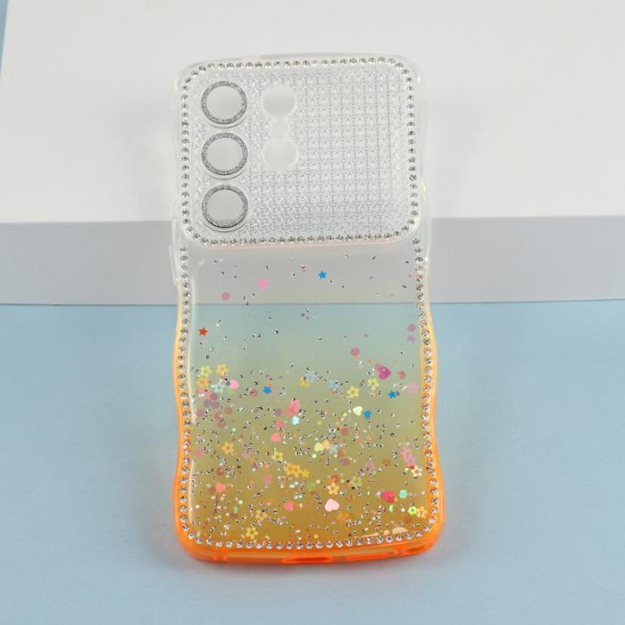 OEM - Mobilskal för Samsung Galaxy S26 Ultra Glitter TPU - Gradient Gul