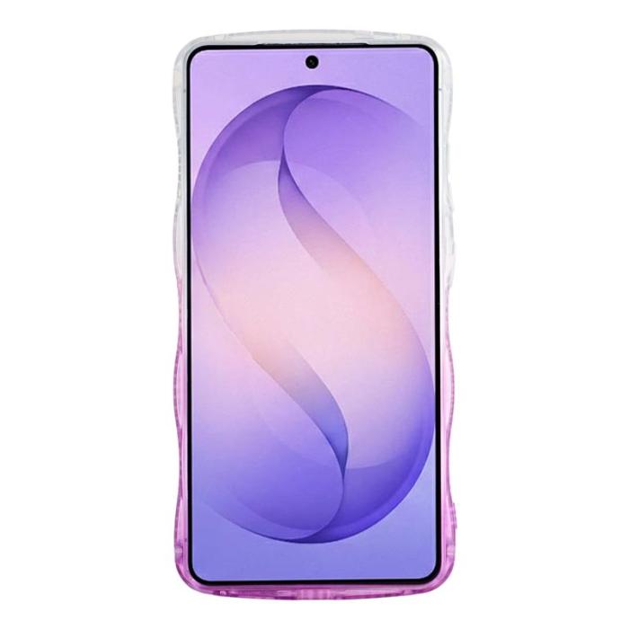 OEM - Mobilskal för Samsung Galaxy S26 Ultra Glitter TPU - Gradient Lila