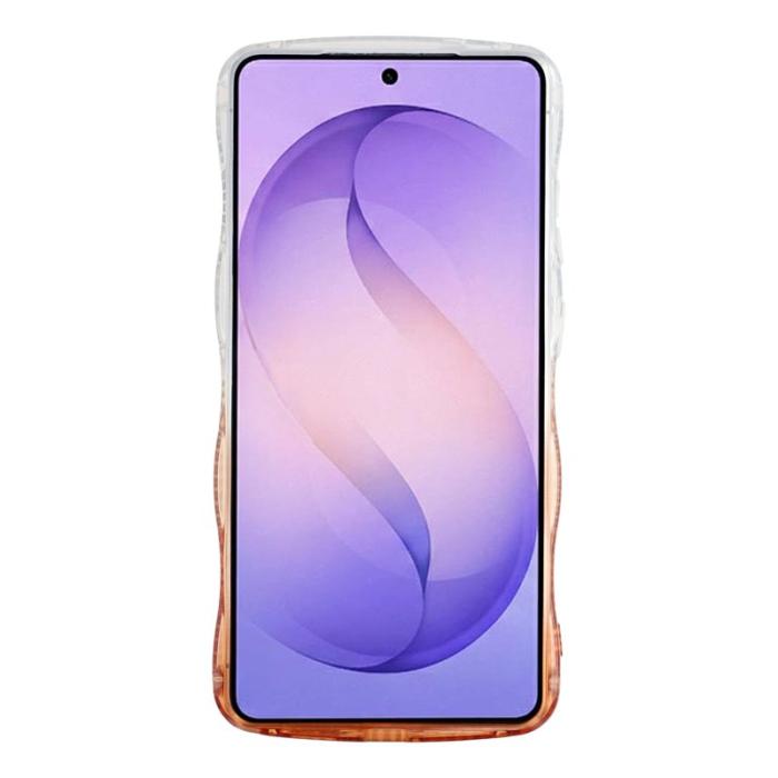 OEM - Mobilskal för Samsung Galaxy S26 Ultra Glitter TPU - Gradient Orange