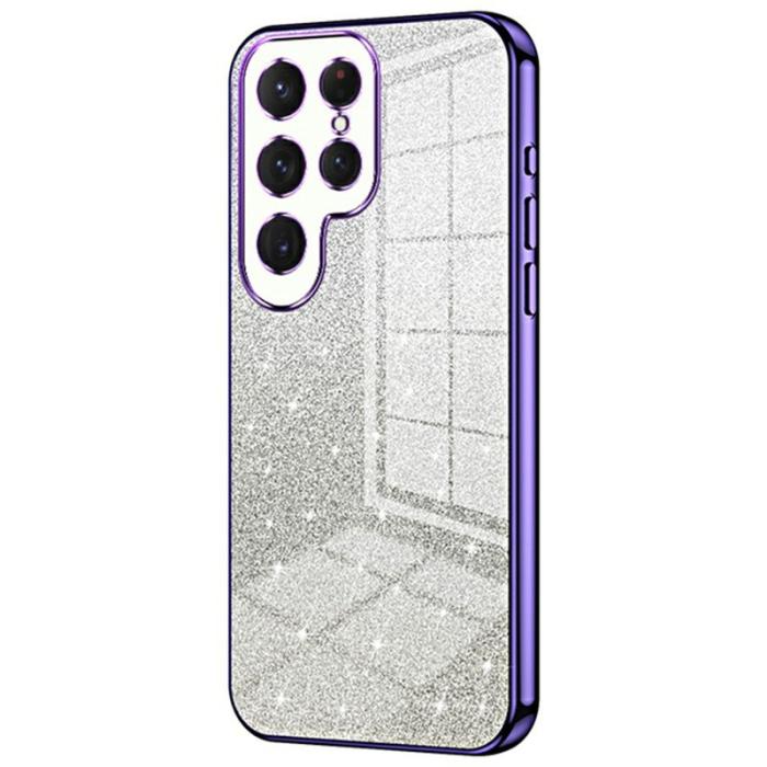 OEM - Mobilskal för Samsung Galaxy S26 Ultra Glitter TPU - Lila