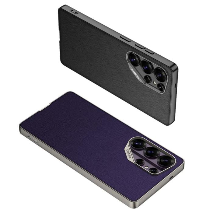 GKK - GKK Mobilskal för Samsung Galaxy S26 Ultra Hybrid Konstläder - Lila