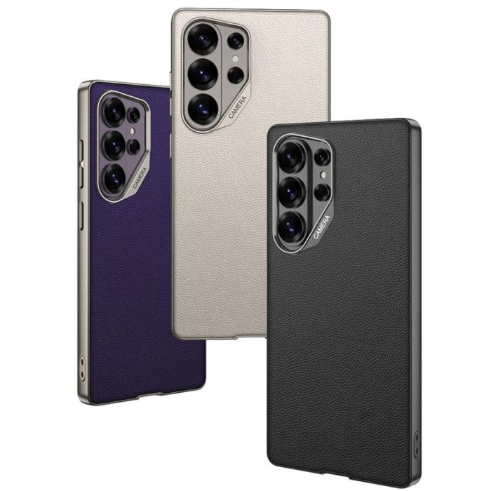 GKK - GKK Mobilskal för Samsung Galaxy S26 Ultra Hybrid Konstläder - Lila