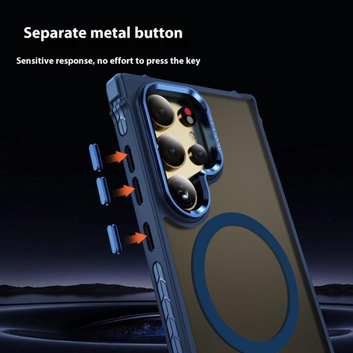 OEM - Mobilskal för Samsung Galaxy S26 Ultra Kickstand Magnetiskt - Blå