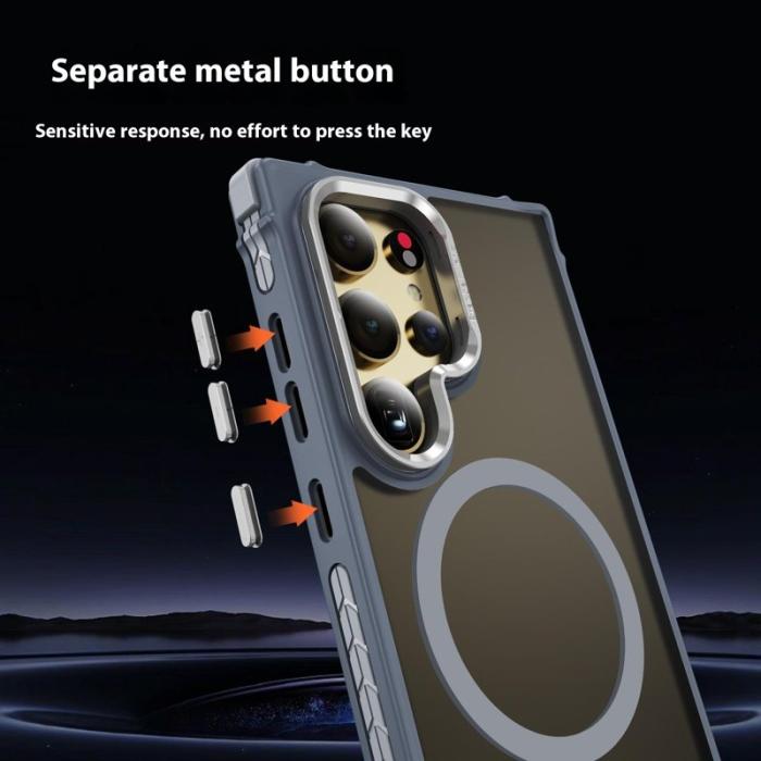 OEM - Mobilskal för Samsung Galaxy S26 Ultra Kickstand Magnetiskt - Grå